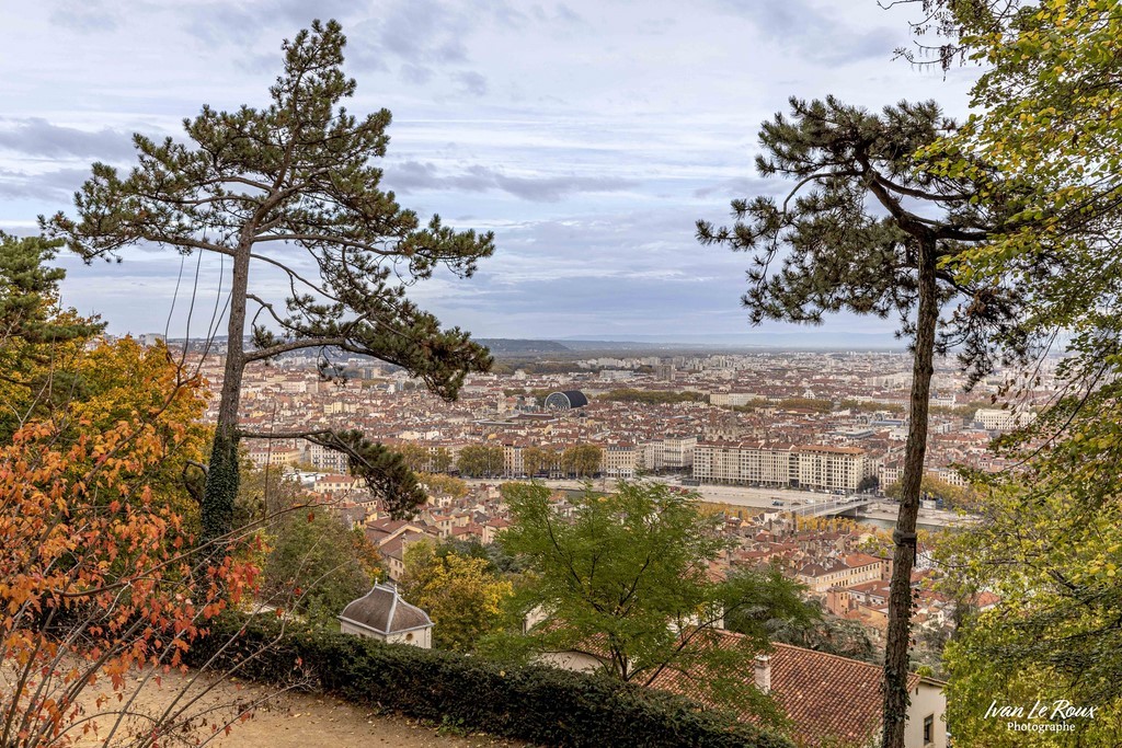 ​Vue depuis la Basilique de Fourvière - Lyon photographe Ivan Le Roux