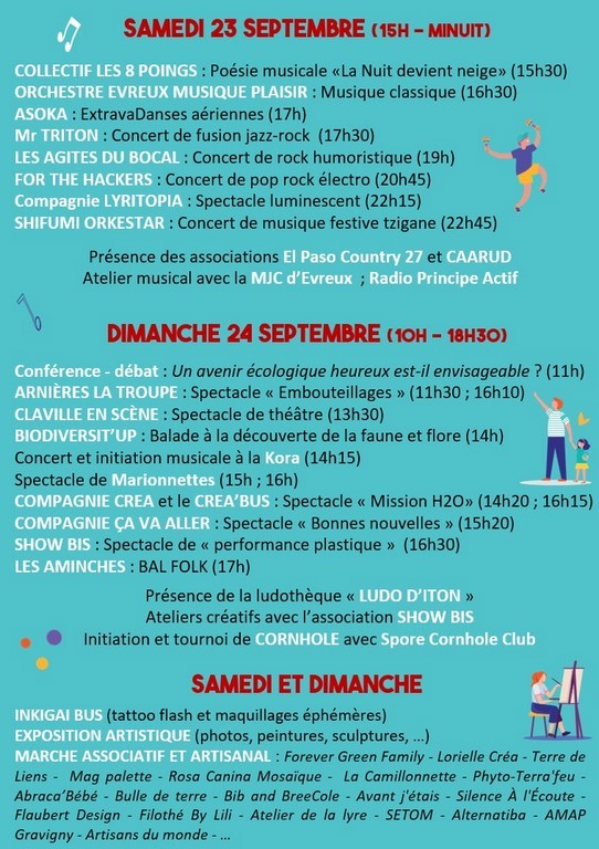 3ème édition du festival Lez’Arts à la Mare