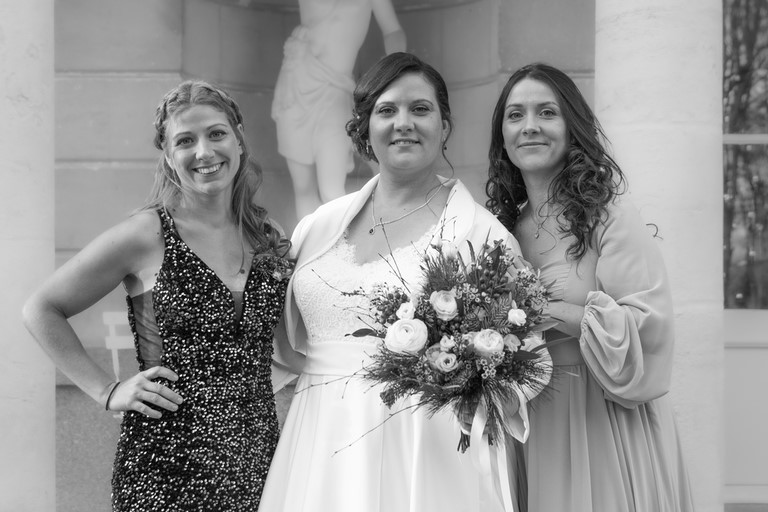 déborah mariage avec jessica et Alexandra le roux