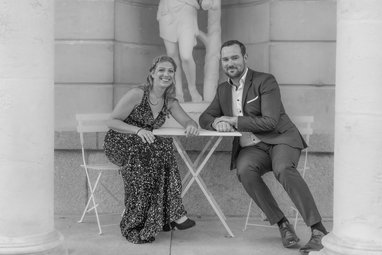 Jessica le Roux et benoît Gonthier
