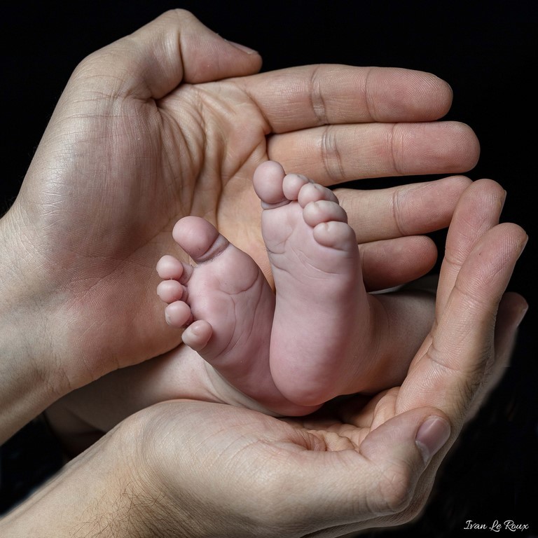 portrait pieds de bébé
