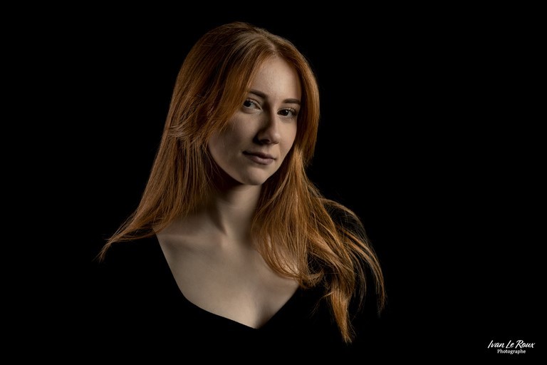 Photo portrait femme couleur