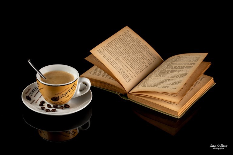 Photo studio café livre pause