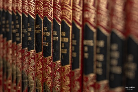 Rangée de livres